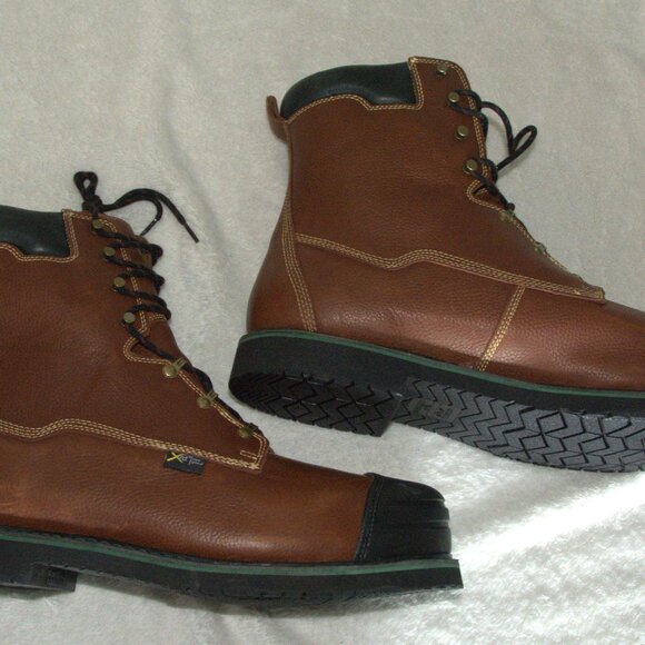 Hytest Footrest Massena High Heat Resistant Met Guard Composite Toe Men's sz 18W - Picture 3 of 8